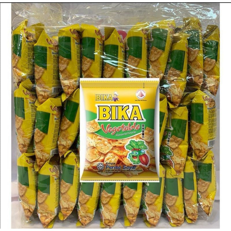 BIKA KEROPOK PERISA AYAM 12G X 30PACKS FIKA VEGE