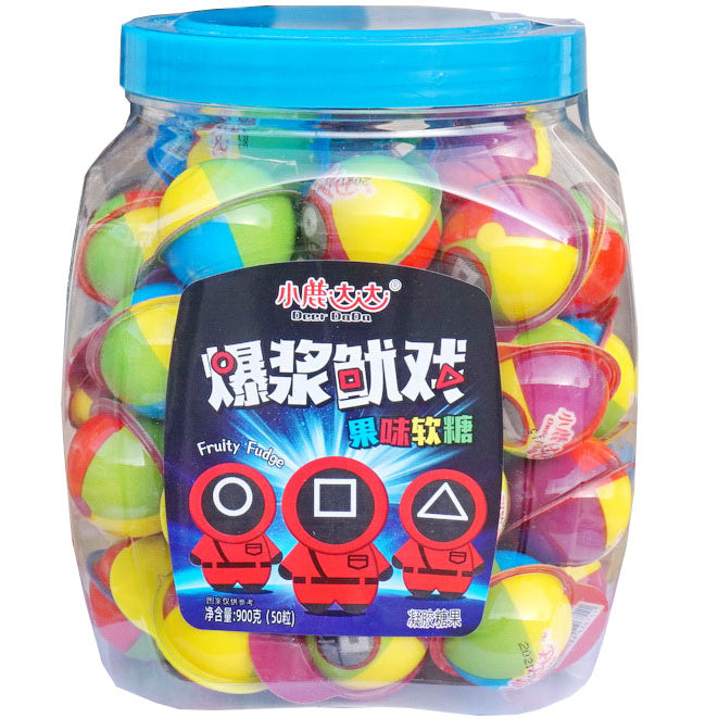 1BALANG LY / DEER DADA / SANWA 30PCS SOFT CANDY  (HARGA BORONG) FILLED JAM HALAL