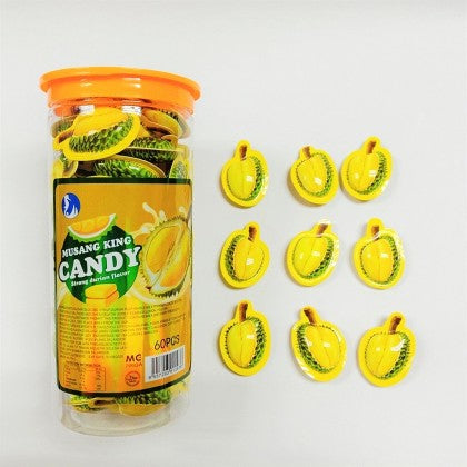 *Ready Stock* 50pcs Candy Fresh Fruit Chew Flavour Mango / Strawberry /Lime (±8g x 50Pcs)