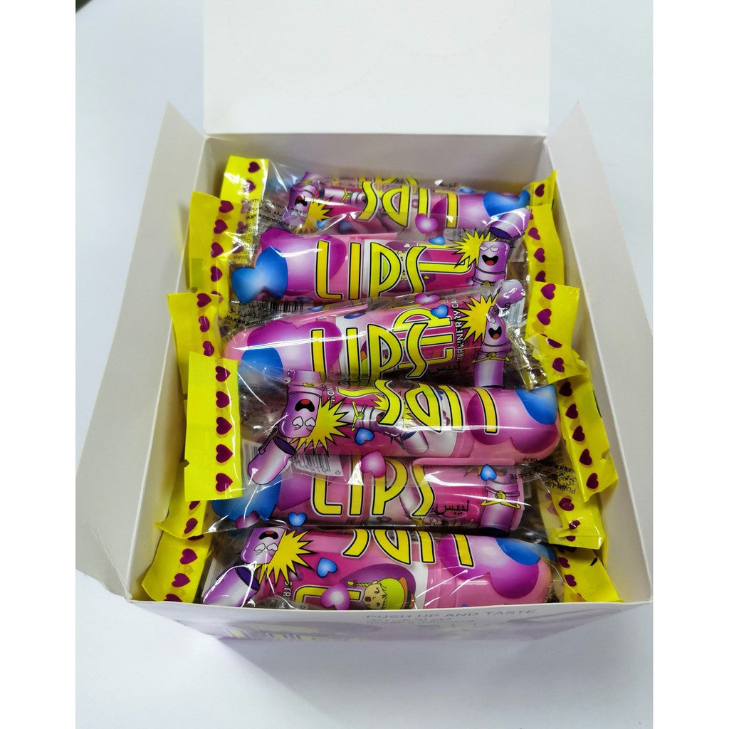 LIPS STICK CANDY STRAWBERRY 30PCS halal