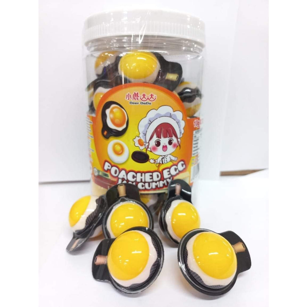 Deer DaDa *Viral Tiktok* Halal Soft Fruit Gummy 10gx30Pcs with Center Filled Juice 3D Animation Design 爆款迷你3D夹心爆浆软糖