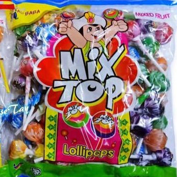 Mix Top Lollipop Fruity flavour 50PCS Halal Loongyik99