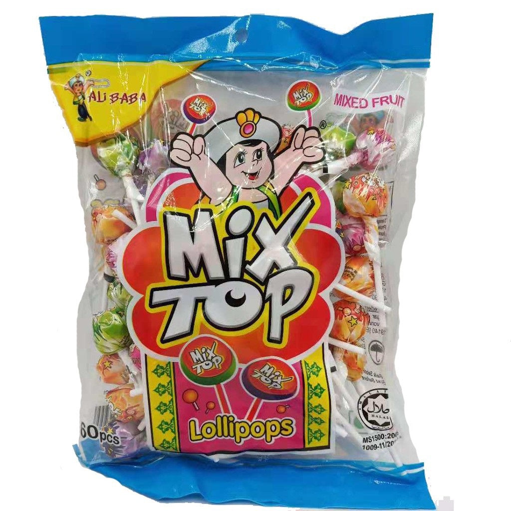 Mix Top Lollipop Fruity flavour 50PCS Halal Loongyik99