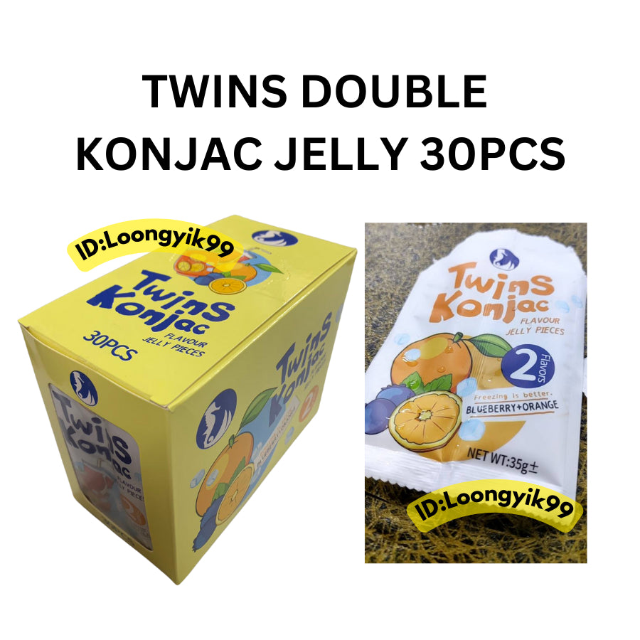 TWINS DOUBLE KONJAC JELLY 30PCS