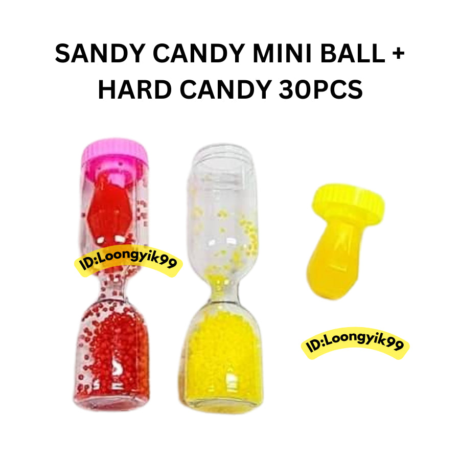 SANDY CANDY MINI BALL + HARD CANDY 30PCS