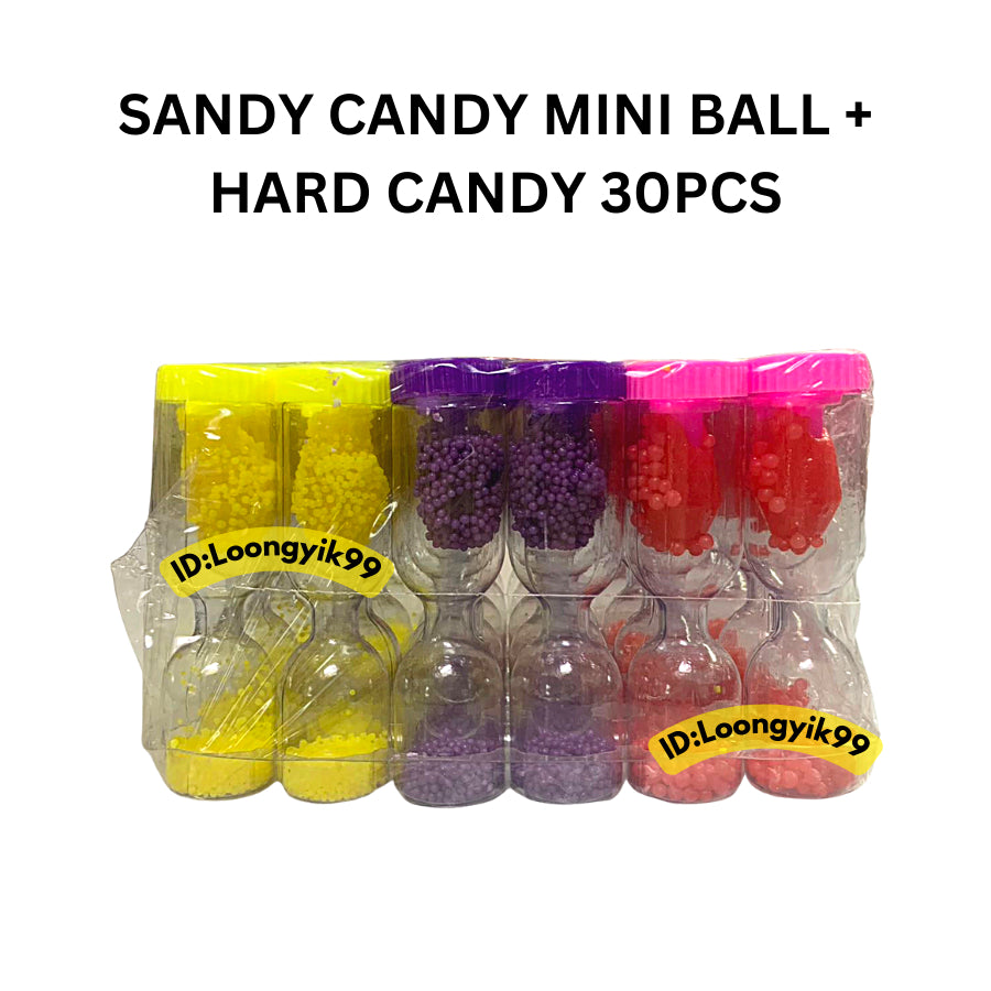 SANDY CANDY MINI BALL + HARD CANDY 30PCS