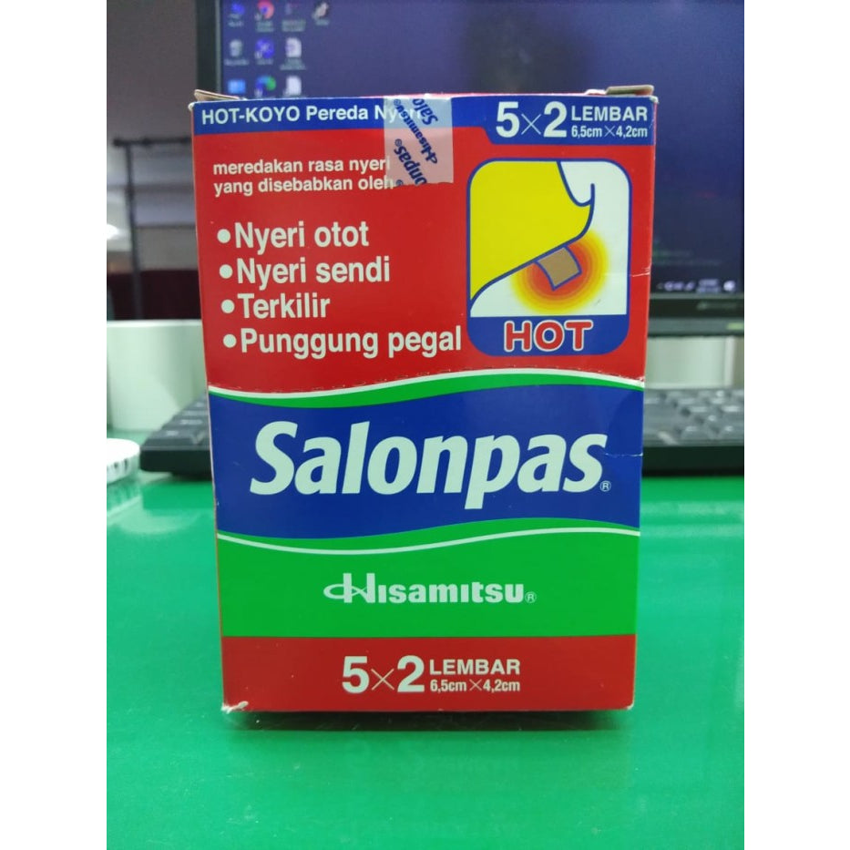 Salonpas Hot Koyo Hisamitsu Hot plaster 10's Halal