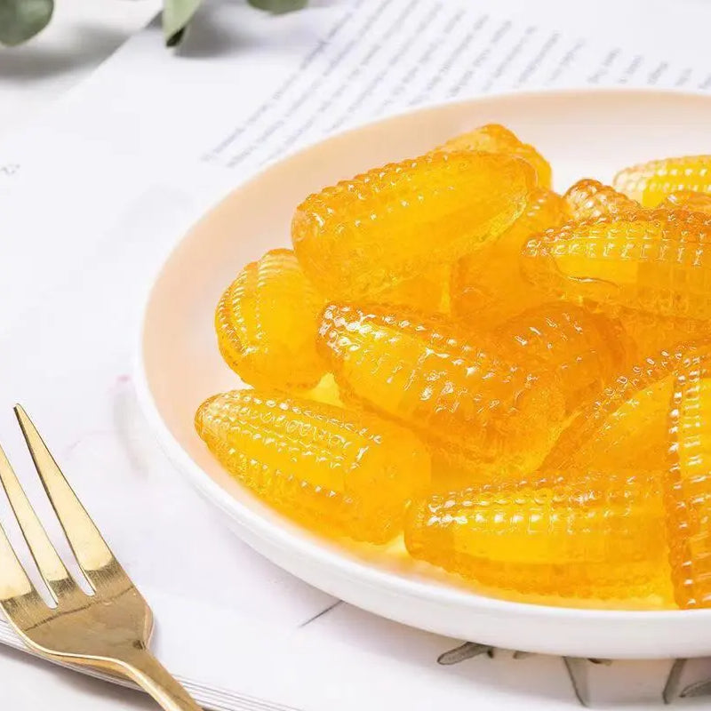 Corn Gummy 60Pcs Fresh Candy  9G X 60PCS Pudding Sweet Corn Flavor 美味玉米软糖