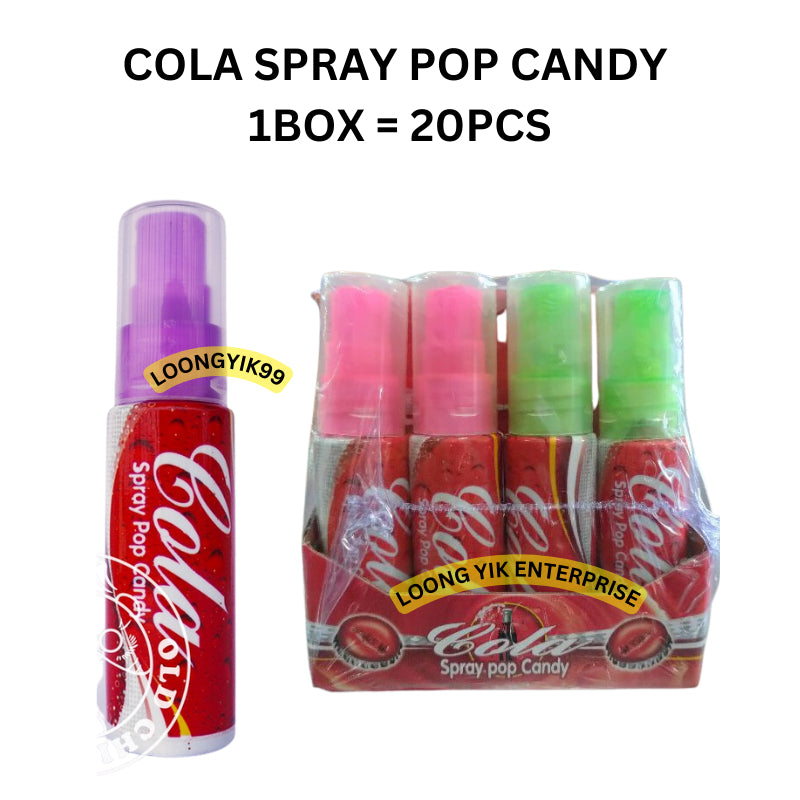 COLA SPRAY POP CANDY 20PCS