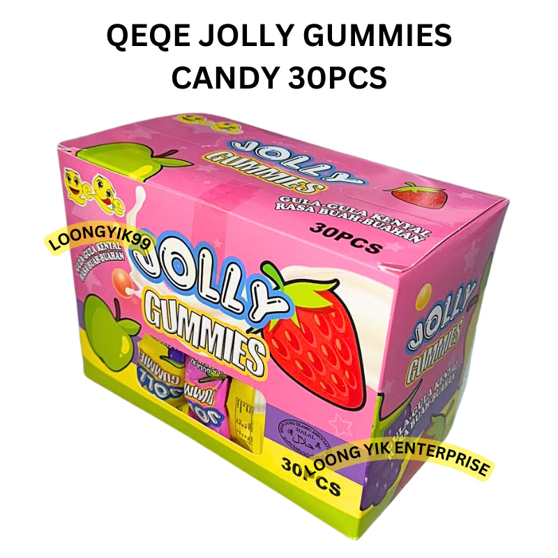 QEQE JOLLY GUMMIES CANDY 30PCS HALAL