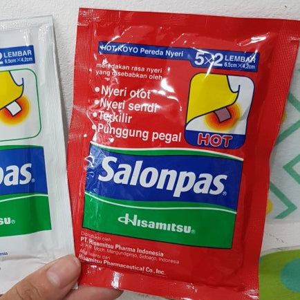 Salonpas Hot Koyo Hisamitsu Hot plaster 10's Halal