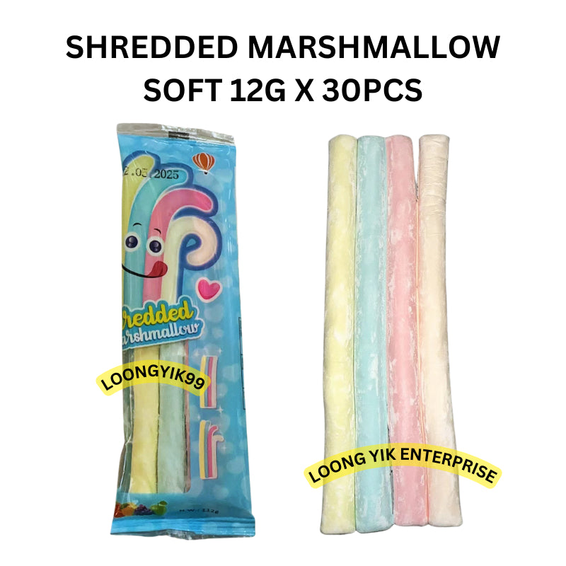 SHREDDED MARSHMALLOW SOFT 12G X 30PCS