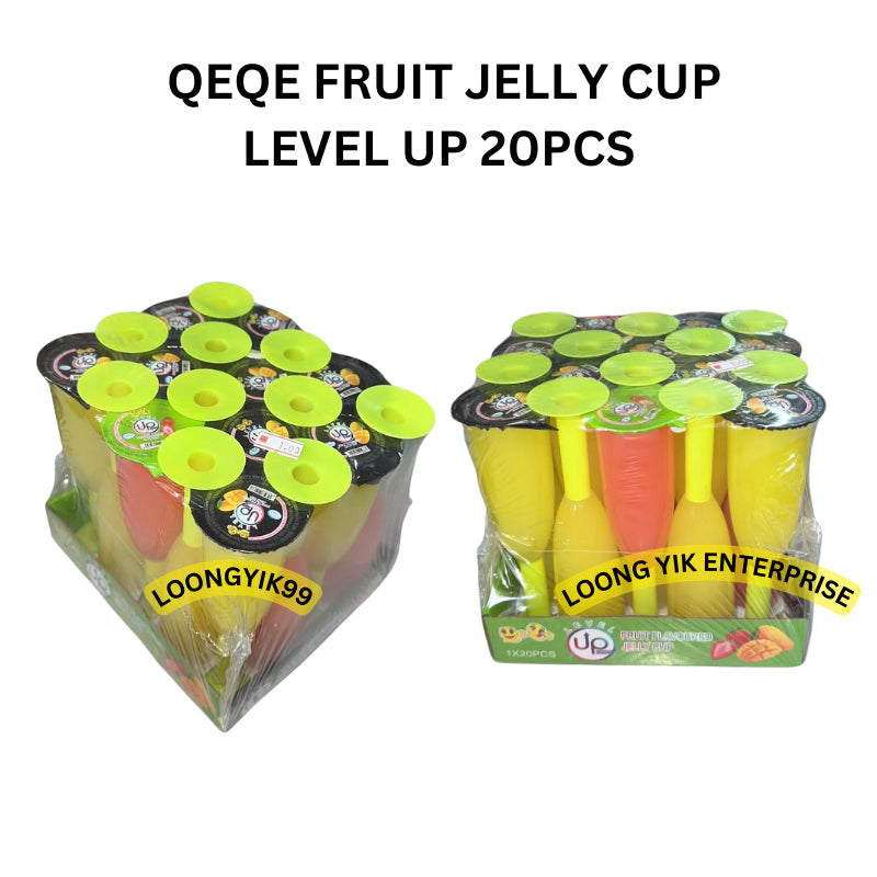 QEQE FRUIT JELLY CUP LEVEL UP 20PCS