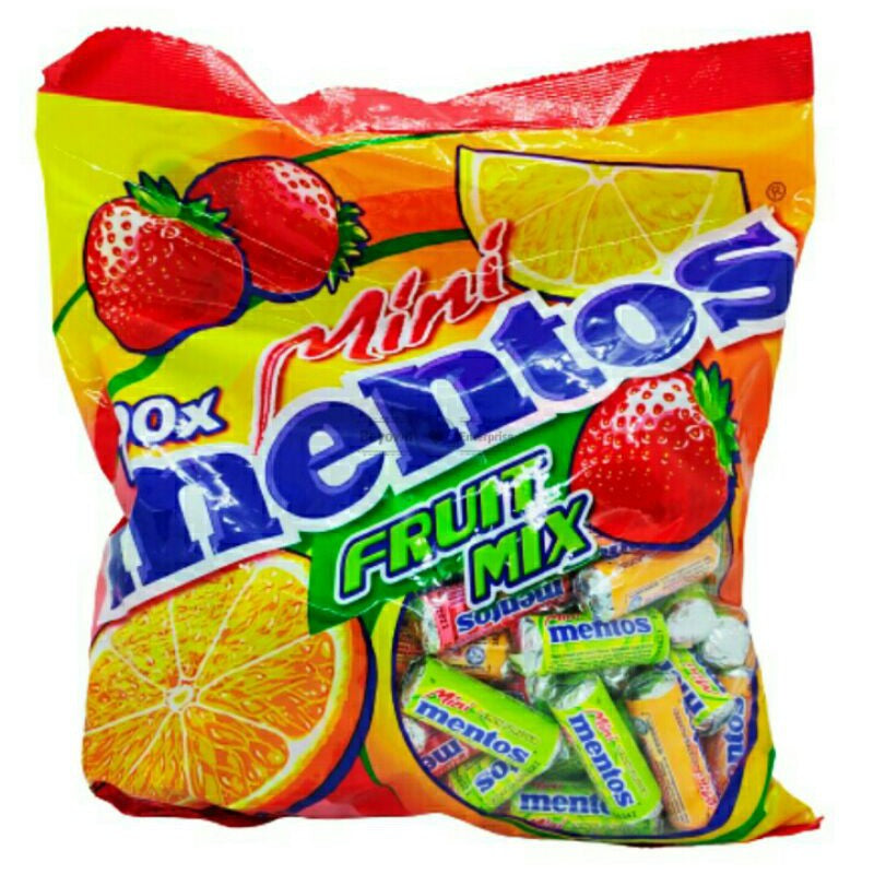 MINI MENTOS FRUIT / RAINBOW / MINT 100ROLLS