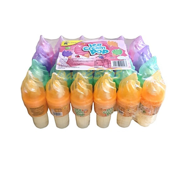 ICE CREAM POP FRUITY CANDY 24PCS