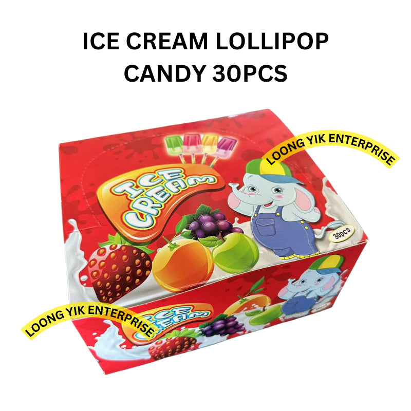 ICE CREAM LOLLIPOP CANDY 30PCS LIGHTING STICK