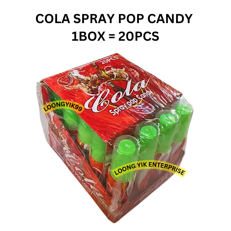 COLA SPRAY POP CANDY 20PCS