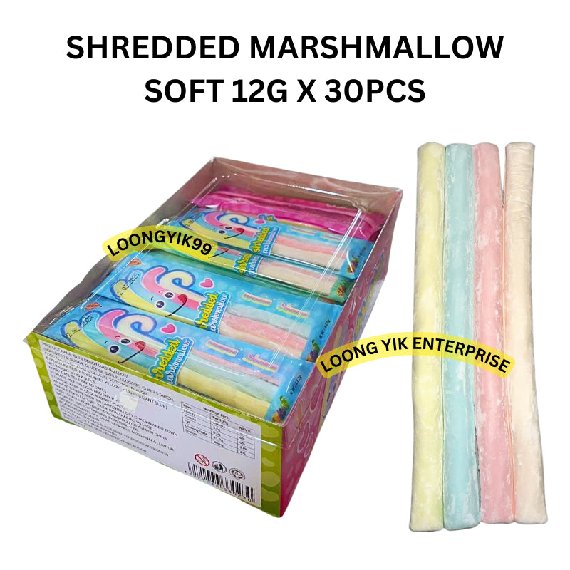 SHREDDED MARSHMALLOW SOFT 12G X 30PCS