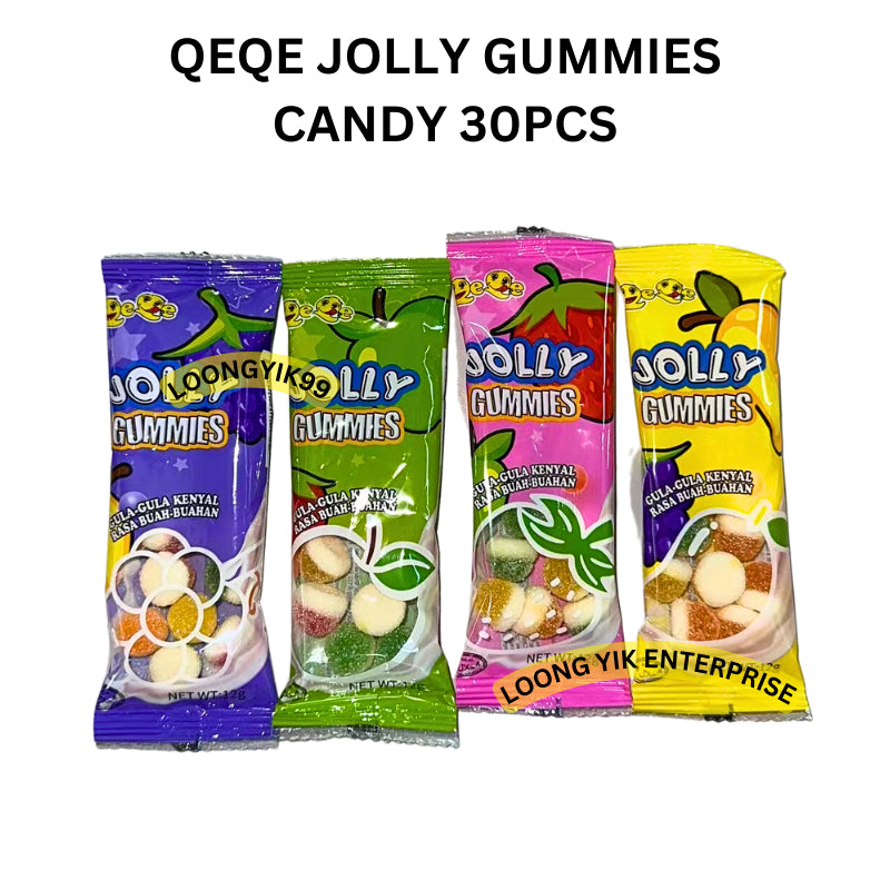 QEQE JOLLY GUMMIES CANDY 30PCS HALAL