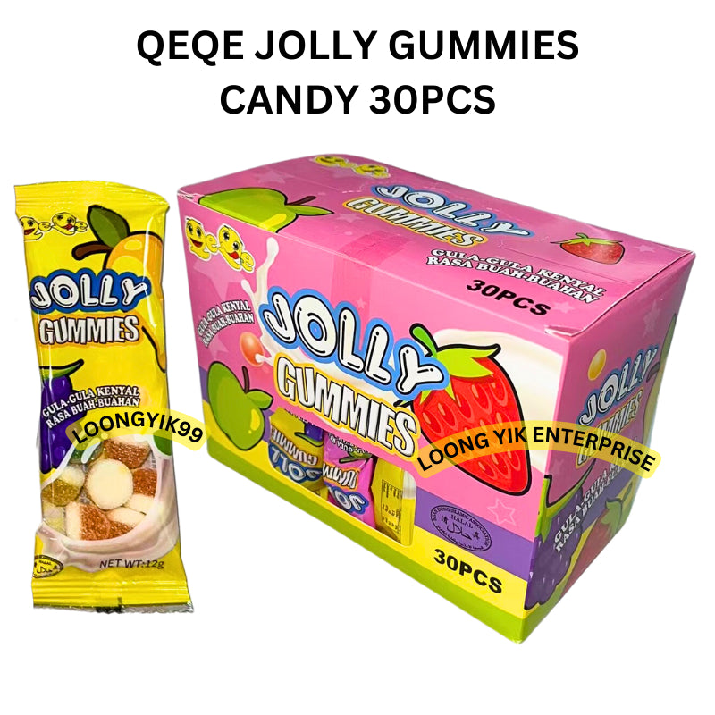 QEQE JOLLY GUMMIES CANDY 30PCS HALAL