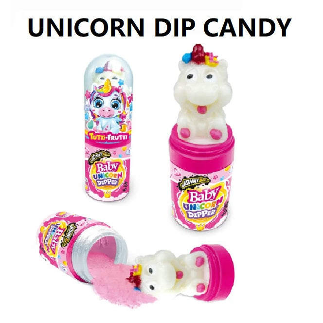 YLF BEARDY BABY UNICORN DIPPER LP & POWDER CANDY 40G X 12PCS HALAL