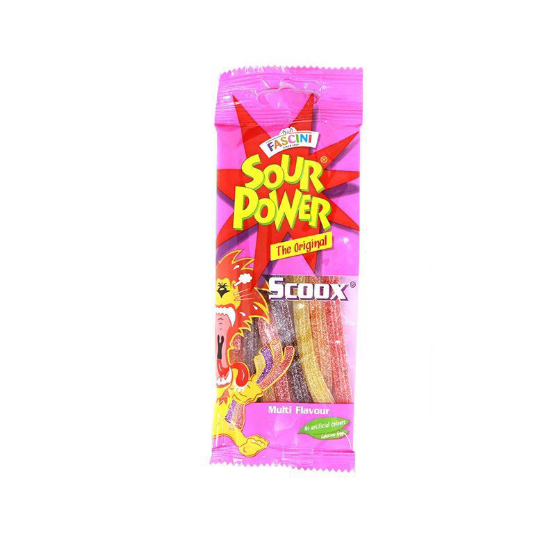 Beardy Sour Powder Stick Chewy Candy 40gm Multi Flavour Childhood Snack