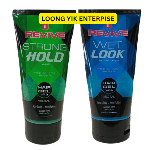 REVIVE HAIR GEL ASSORTED 150ML X 6PCS