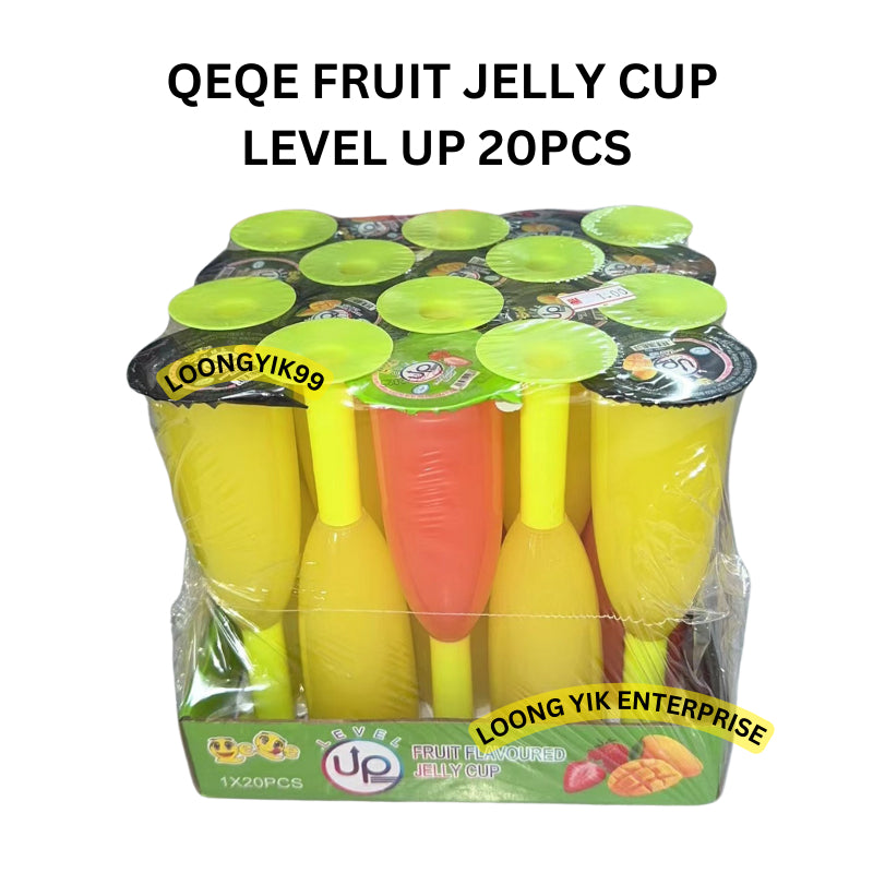 QEQE FRUIT JELLY CUP LEVEL UP 20PCS