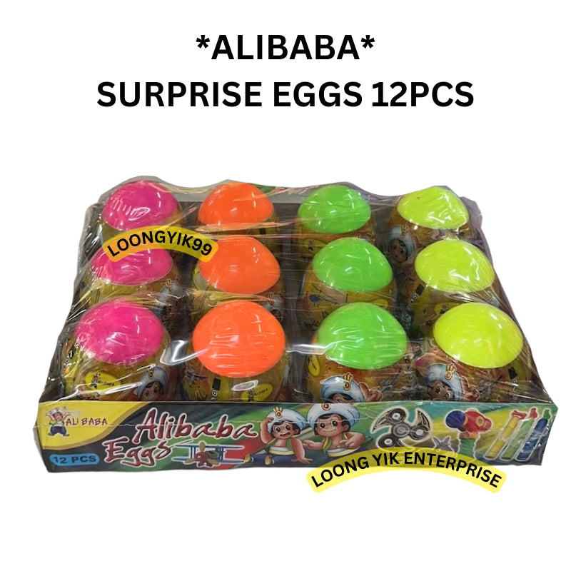 JEWELRY / ALIBABA SURPRISE EGGS 12PCS