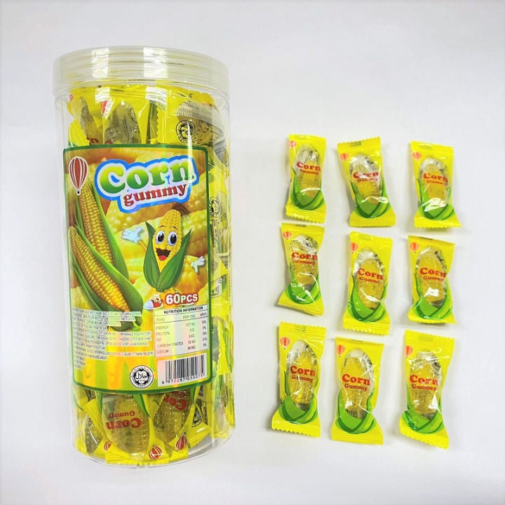 *Viral TikTok* Fresh Candy 60Pcs MUSANG KING / PEACH / STRAWBERRY GUMMY CANDY 60PCS HALAL JAJAN VIRAL