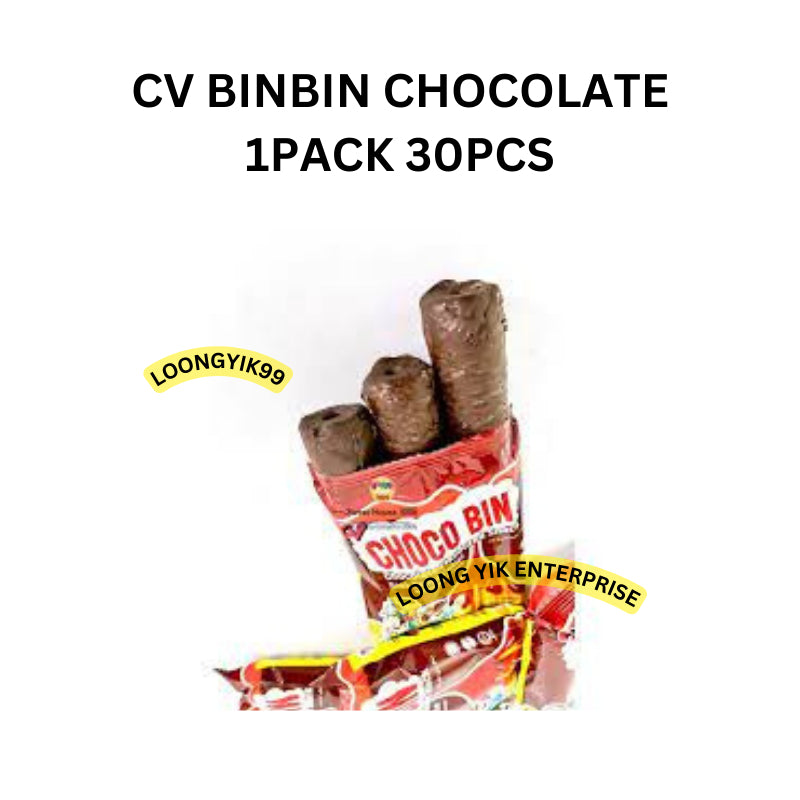 CV BINBIN CHOCOLATE / STRAWBERRY / BLUEBERRY 30PCS halal