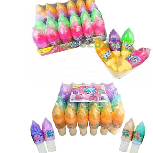 ICE CREAM POP FRUITY CANDY 24PCS