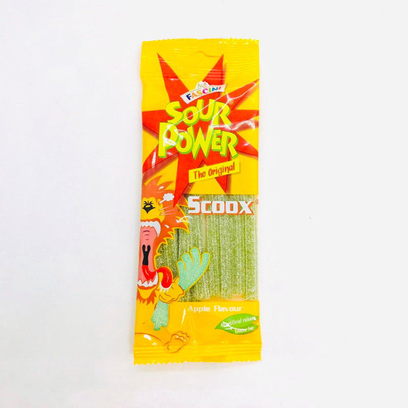 Beardy Sour Powder Stick Chewy Candy 40gm Multi Flavour Childhood Snack