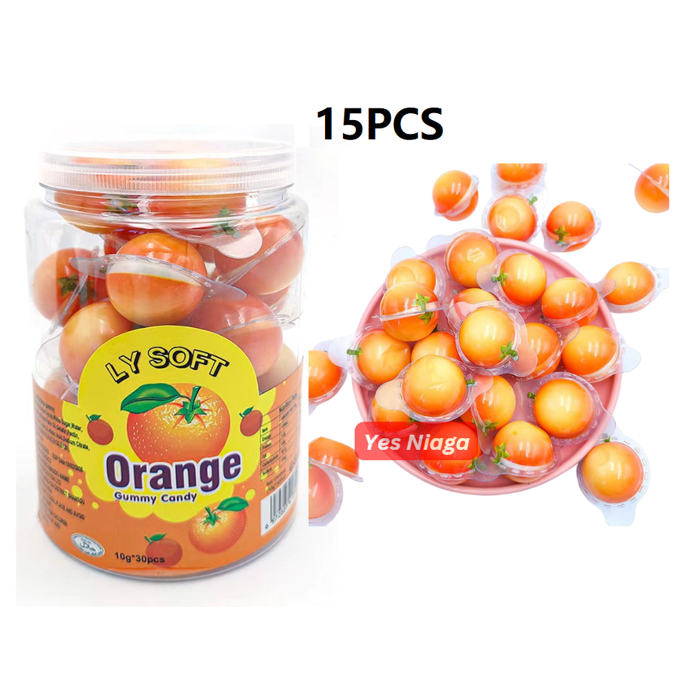 1BALANG LY / DEER DADA / SANWA 30PCS SOFT CANDY  (HARGA BORONG) FILLED JAM HALAL