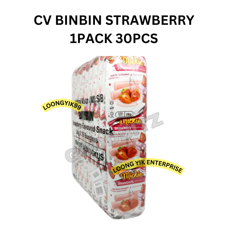 CV BINBIN CHOCOLATE / STRAWBERRY / BLUEBERRY 30PCS halal