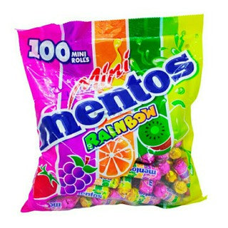 MINI MENTOS FRUIT / RAINBOW / MINT 100ROLLS