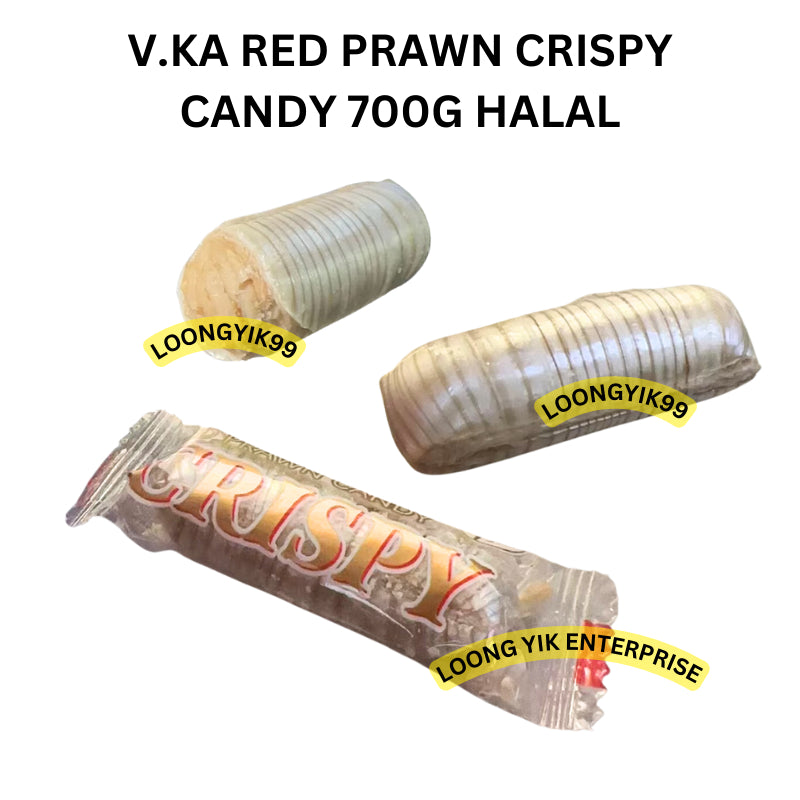 V.KA RED PRAWN CRISPY CANDY 700G HALAL