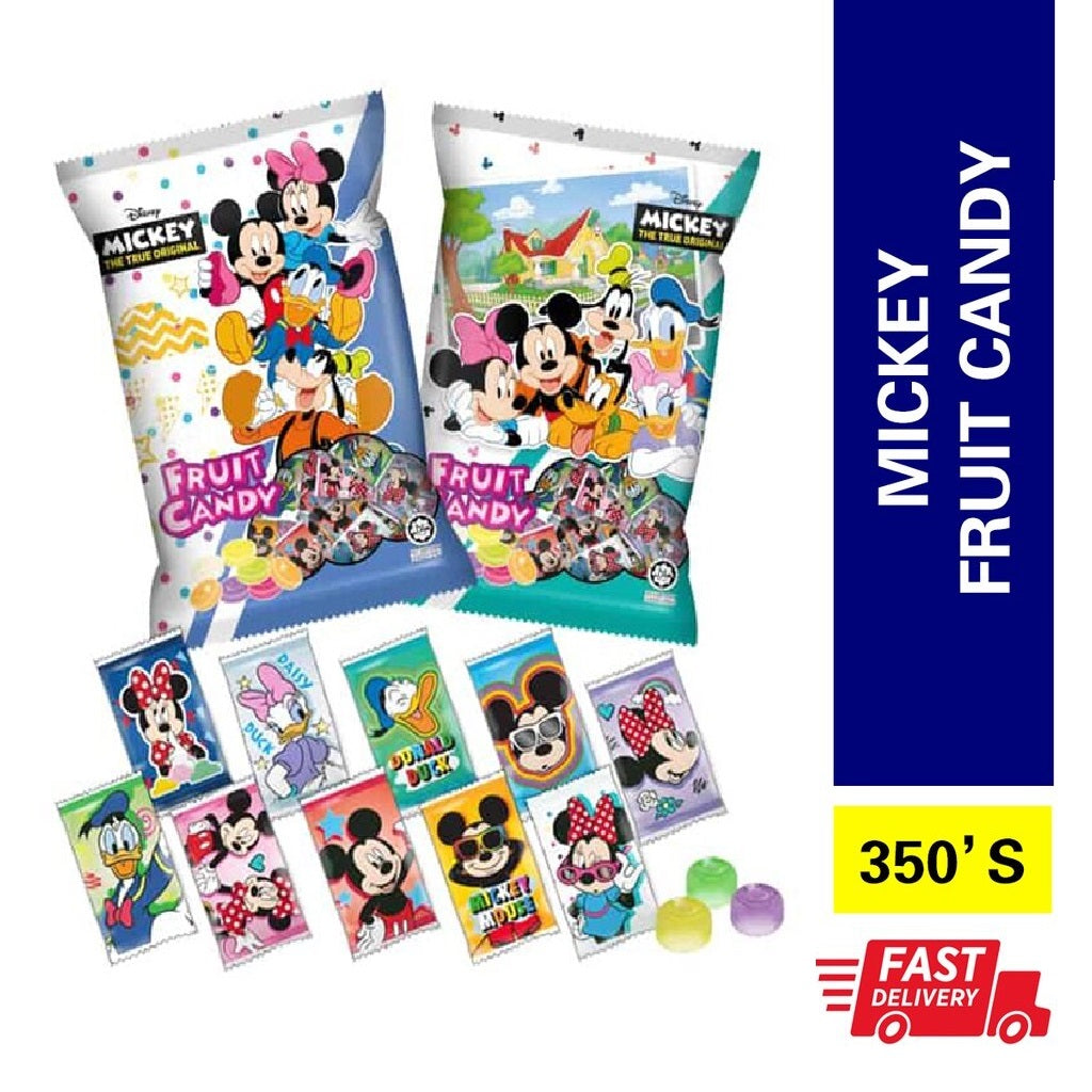 YLF GREAT MONSTER / PIKIN ASAM / MICKEY MOUSE / TSUM TSUM ASSORTED CANDY 350PCS +- HALAL loongyik99