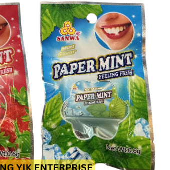 2x 🔥Halal🔥Fresh Papermint Mint Strawberry / Mint Classic flavour Childhood Malaysia 20 breath strips