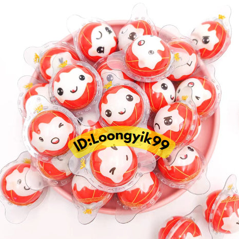 LY SOFT CARTOON RED DOLL *HALAL* 10G X 30PCS (1BALANG) Soft Gummy Candy Viral