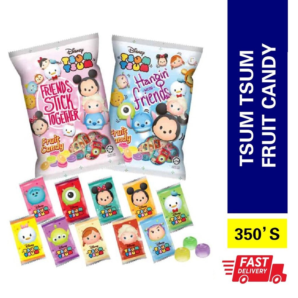 YLF GREAT MONSTER / PIKIN ASAM / MICKEY MOUSE / TSUM TSUM ASSORTED CANDY 350PCS +- HALAL loongyik99