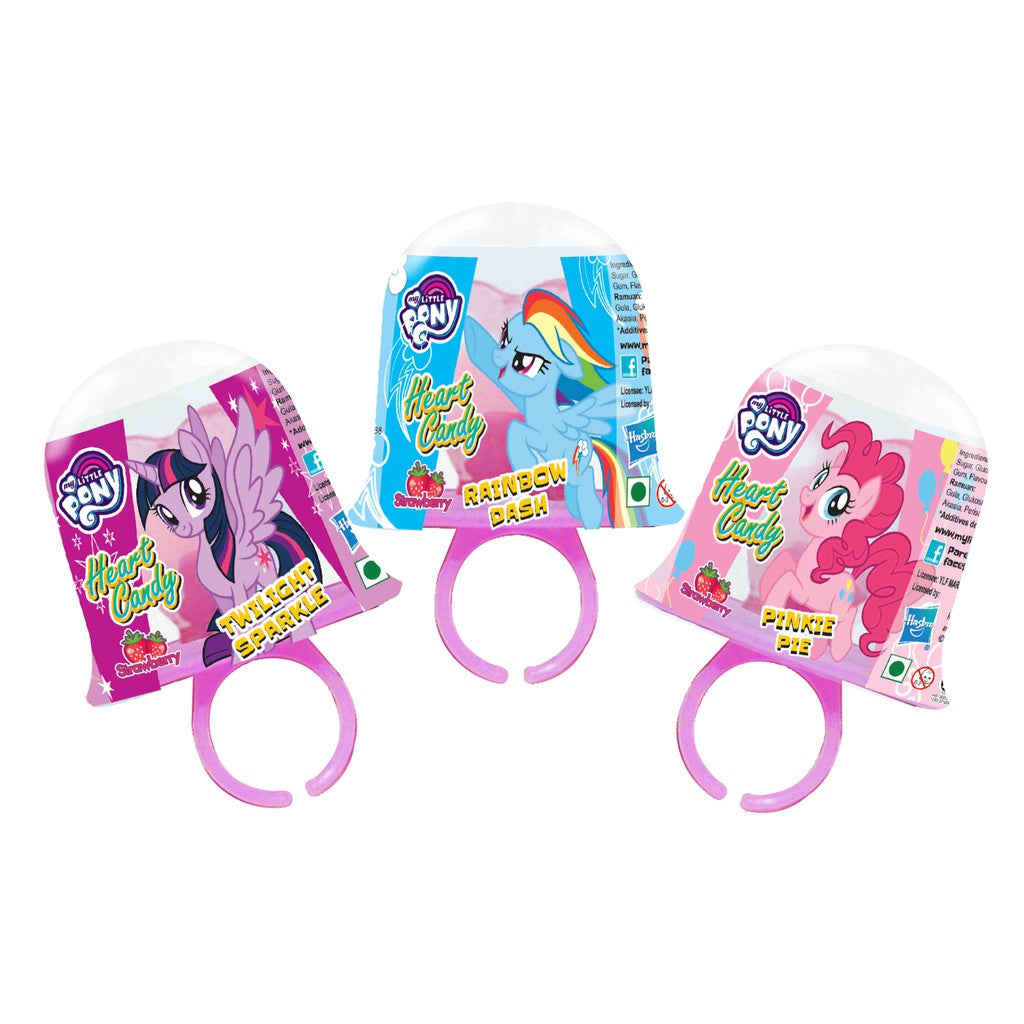 MY LITTLE PONY HEART CANDY 12PCS X 10G