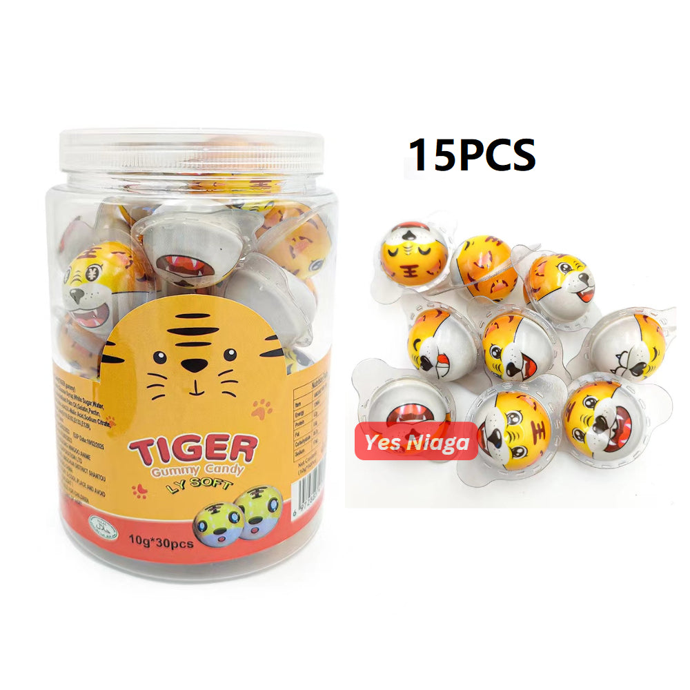 1BALANG LY / DEER DADA / SANWA 30PCS SOFT CANDY  (HARGA BORONG) FILLED JAM HALAL