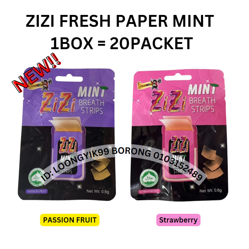 FRESH BREATH PAPER MINT CANDY 20PCS