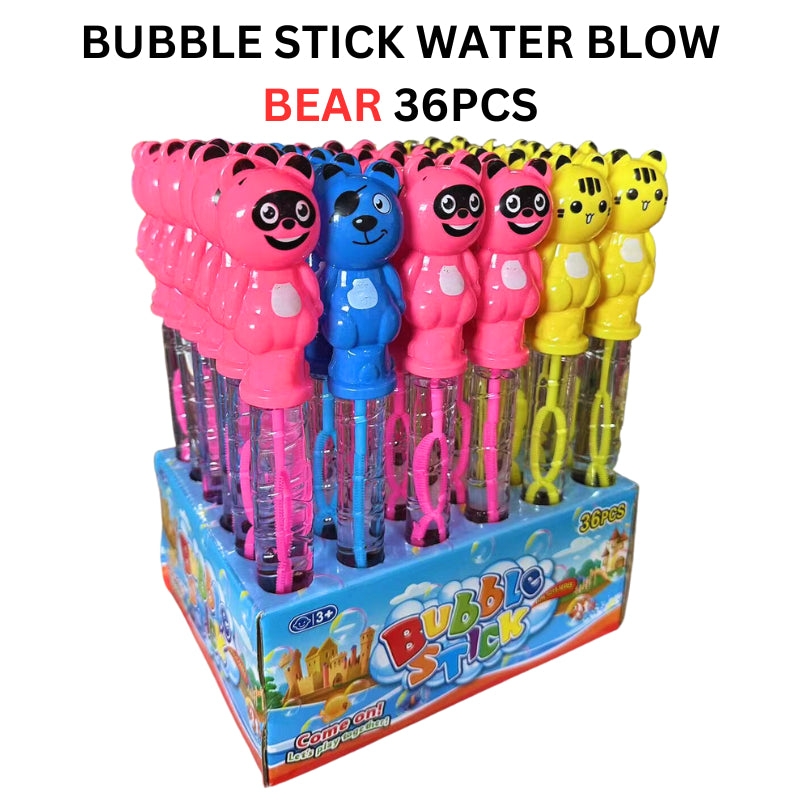 24PCS🔥BUBBLE STICK WATER BLOW PLAY TOY 24PCS (MIX) 26CM