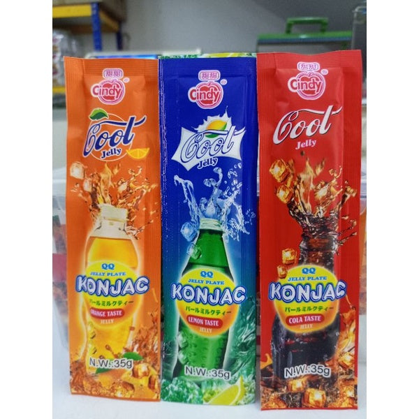 🔥HALAL🔥KONJAC JELLY FRUITY cola sprite fanta FLAVOR 🔥NEW🔥 QEQE JELLY BOI 30PCS (FREE STORAGE BOX)