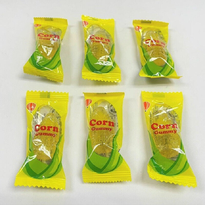 Corn Gummy 60Pcs Fresh Candy  9G X 60PCS Pudding Sweet Corn Flavor 美味玉米软糖