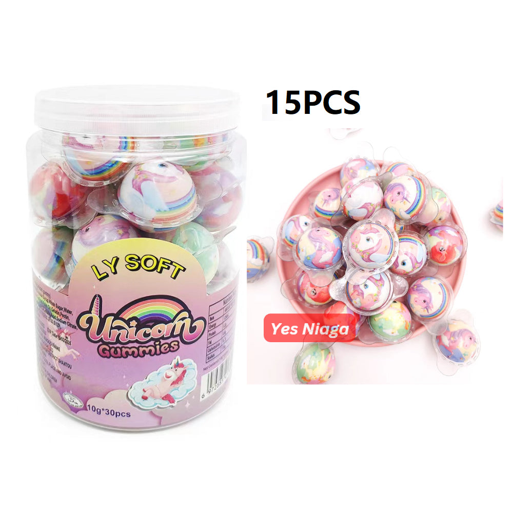 1BALANG LY / DEER DADA / SANWA 30PCS SOFT CANDY  (HARGA BORONG) FILLED JAM HALAL