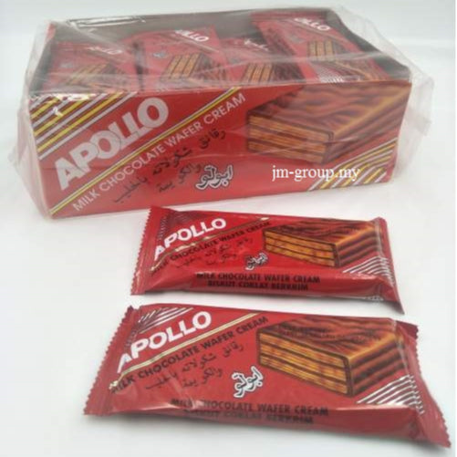 Apollo Chocolate Wafer 1206 24pcs x 19g