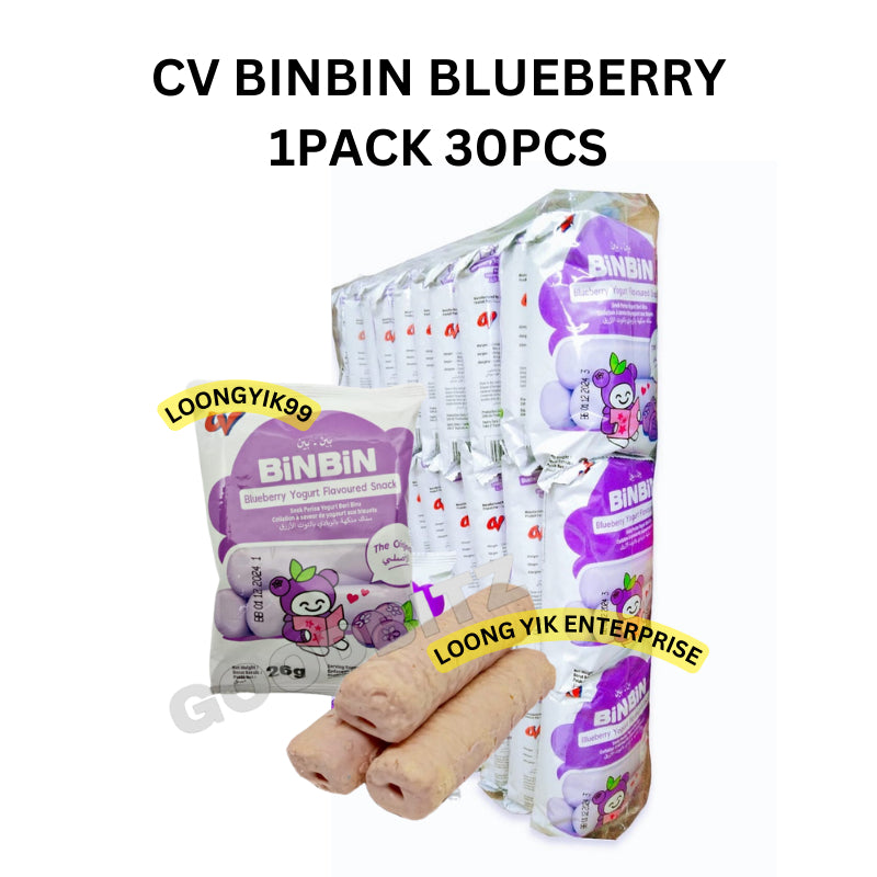 CV BINBIN CHOCOLATE / STRAWBERRY / BLUEBERRY 30PCS halal